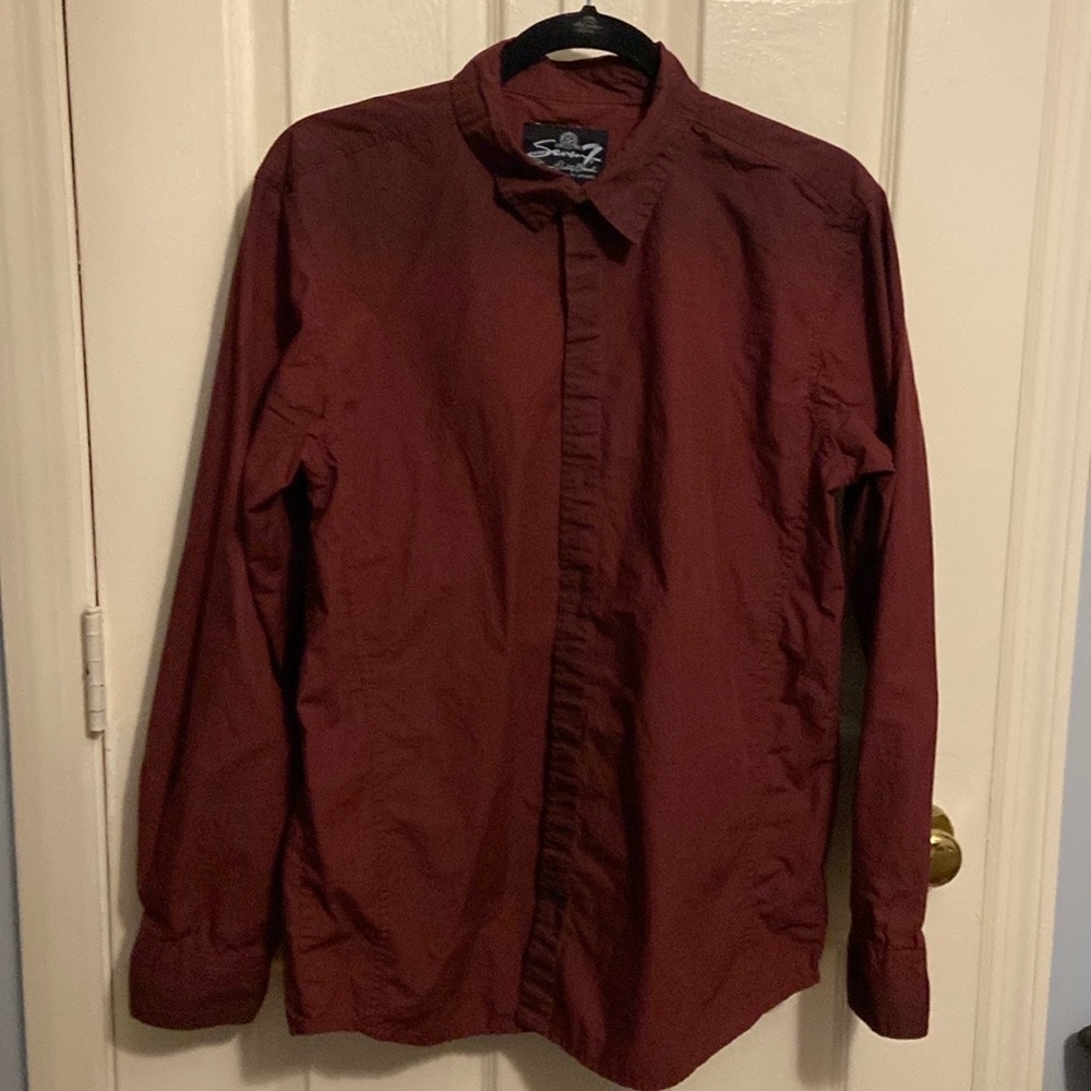 7 for all Mankind button down